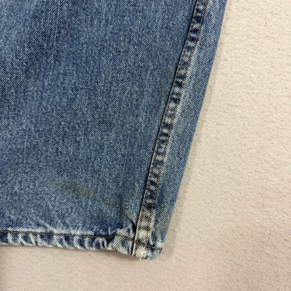 Vintage Levis Silvertab Baggy Jeans 33x32 Purple Tag 90s Denim Made in USA 1993